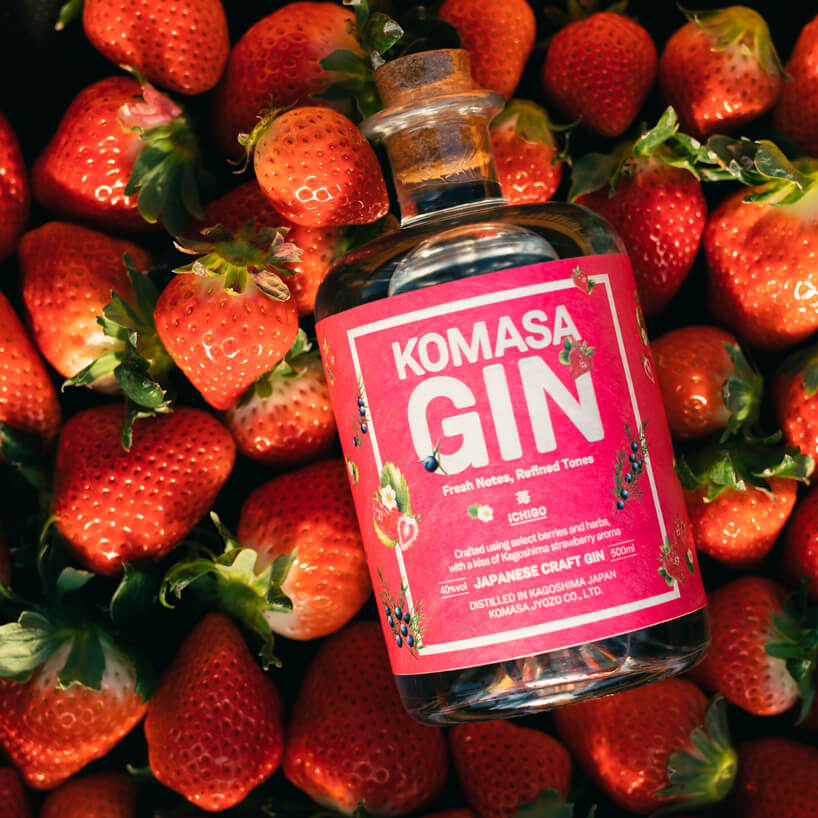 KOMASA GIN 苺